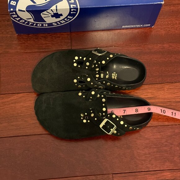 BIRKENSTOCK Suede Boston Rivets - Picture 8 of 11